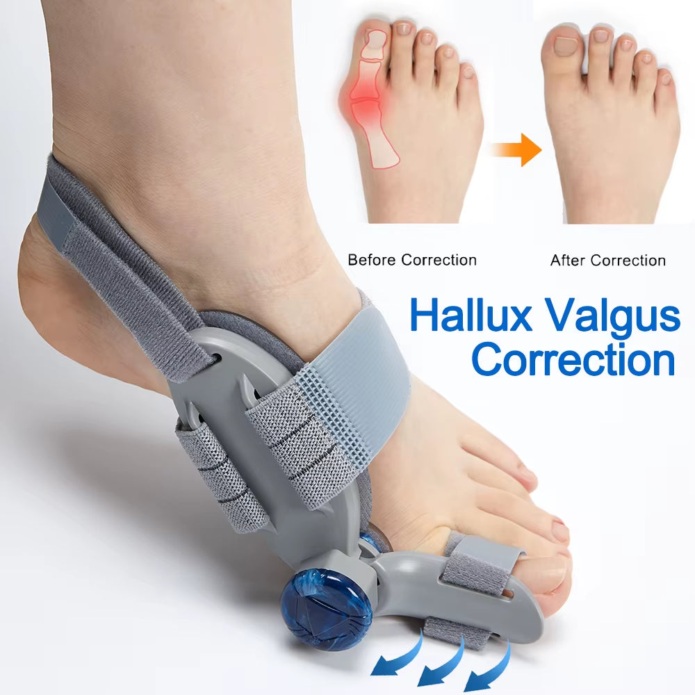 Bunion Splint Big Toe Straightener Hallux Valgus Correction Orthotics Foot Bone Thumb Adjuster Correction Bunions Corrector